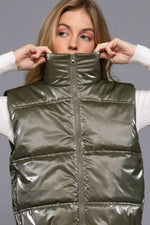 Load image into Gallery viewer, The Nina Zip Up Vest
