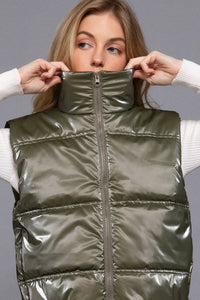 The Nina Zip Up Vest