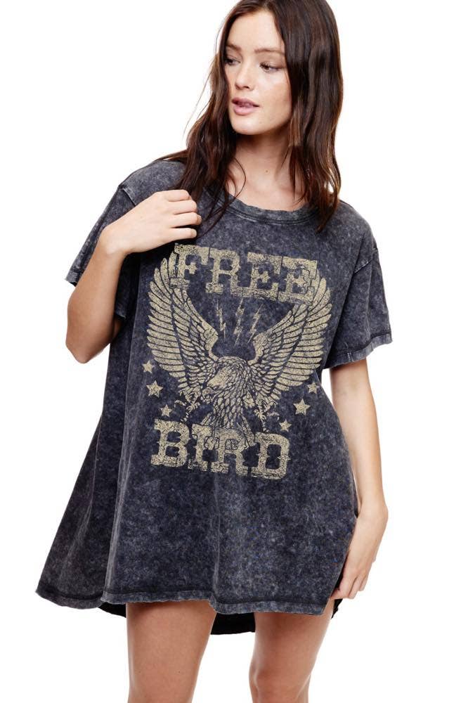 Free Bird Vintage Graphic Tee