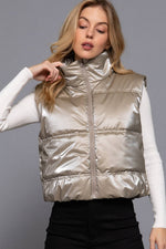 Load image into Gallery viewer, The Nina Zip Up Vest
