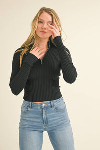 The Zoey Quarter Zip