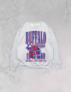 90's Vintage Buffalo Football Oversized 90's Sweatshirt