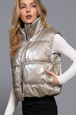Load image into Gallery viewer, The Nina Zip Up Vest
