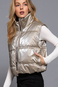The Nina Zip Up Vest