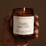 Load image into Gallery viewer, Warm and Cozy 9 oz Soy Candle
