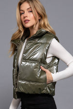 Load image into Gallery viewer, The Nina Zip Up Vest
