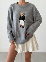 Load image into Gallery viewer, Polo Bear Sweater
