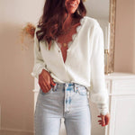 Load image into Gallery viewer, The Lacey Lace V Cardigan
