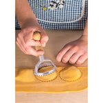 Load image into Gallery viewer, HIC - Harold Import Co. - Fantes Ravioli Stamp, Fluted Round Stamp, 2in
