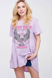 Free Bird America Eagle Vintage Tee