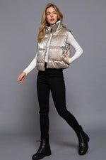 Load image into Gallery viewer, The Nina Zip Up Vest
